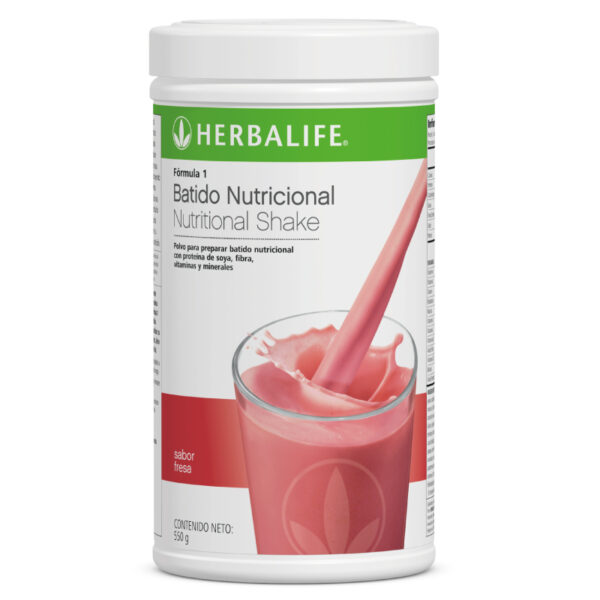 Fórmula 1 Batido Nutricional Fresa